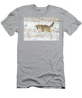 1 Coyote Hunting After Fresh Snowfall Yellowstone National George Sanker Natureplcom T-Shirt