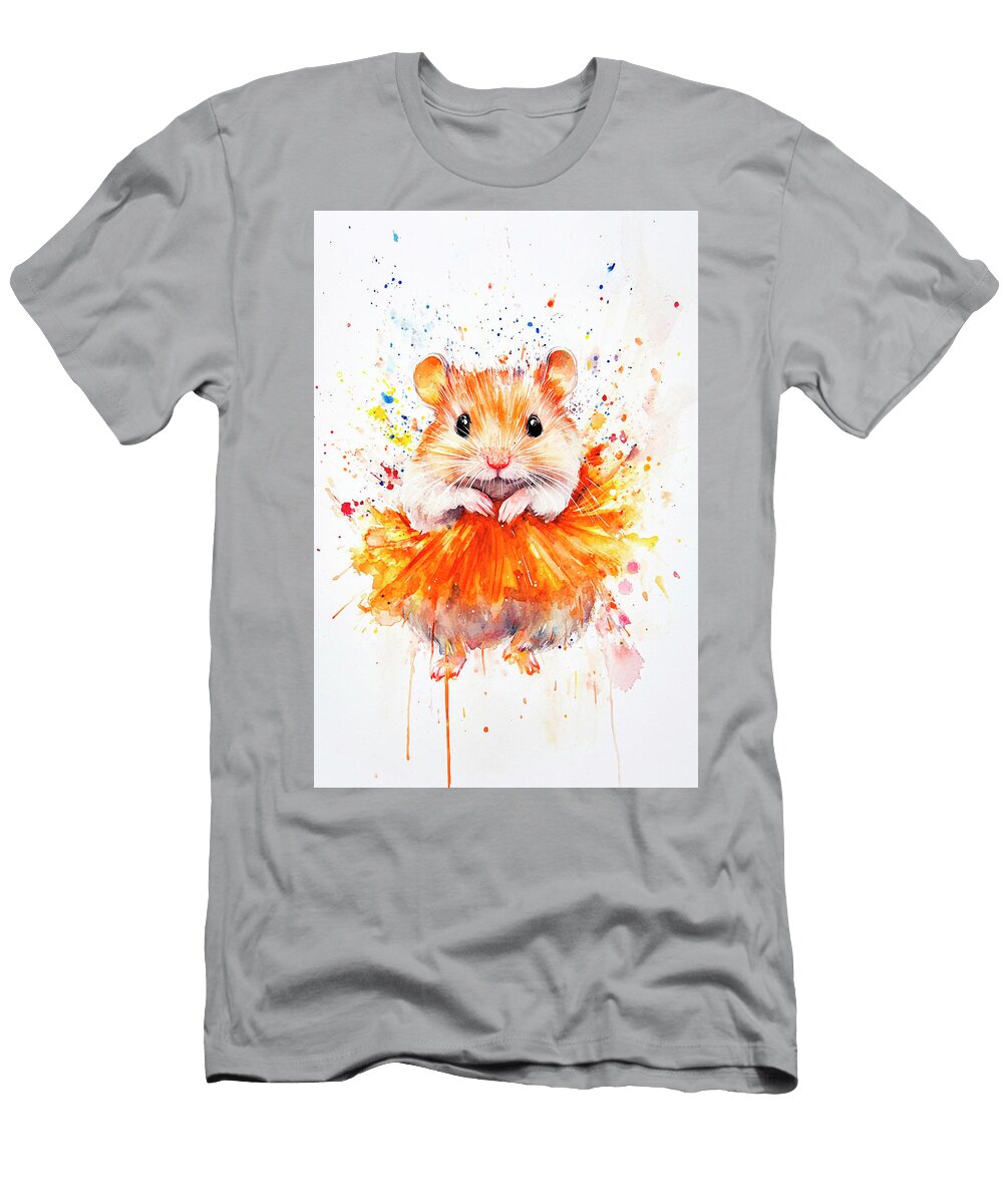 2 a Hamster Wearing a Tutu Lowell Harann T-Shirt