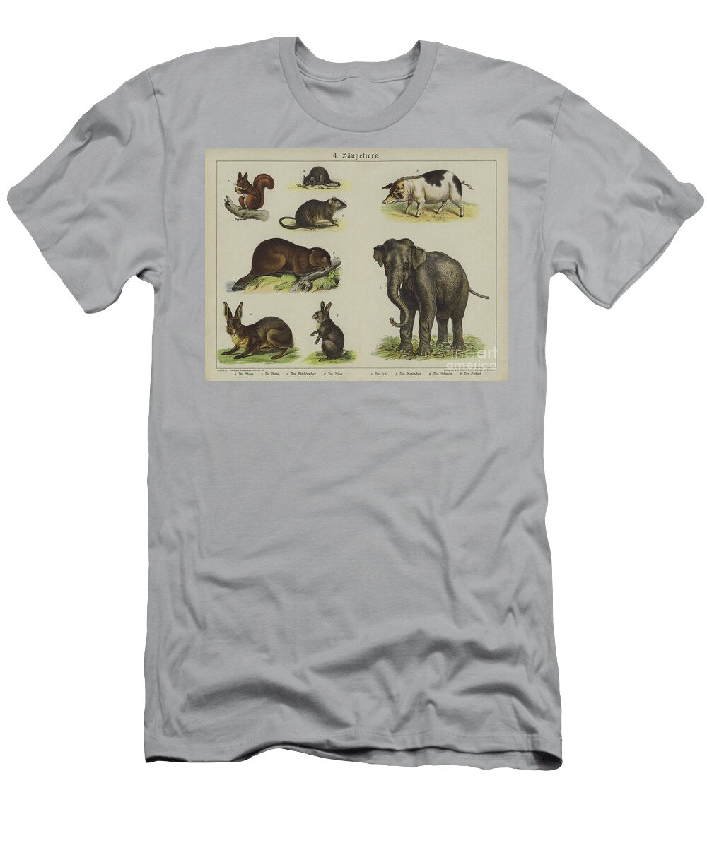 4 Animals German School T-Shirt