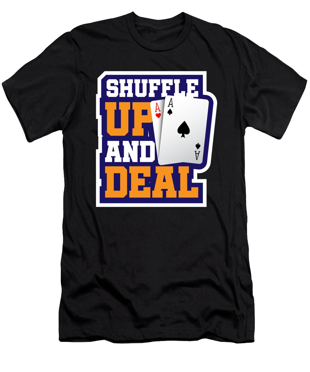 5 Poker Texas Holdem Jonathan Kraske T-Shirt