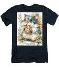 Adorable Hamster Carrying Seeds in Artistic Watercolor Style Grover Mcclure T-Shirt