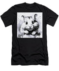 Ai Happy Hamster Bw Denise F Fulmer T-Shirt