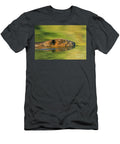 American Beaver Swimming Yva Momatiuk John Eastcott T-Shirt