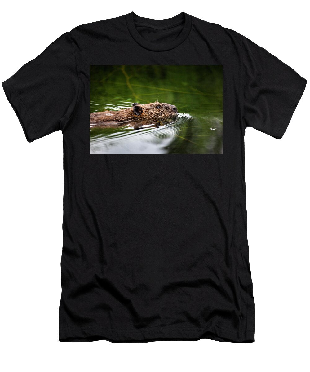 Beaver in the Creek Whit Richardson T-Shirt