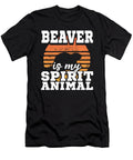 Beaver Lover Gift Beaver Is My Spirit Animal Kanig Designs T-Shirt