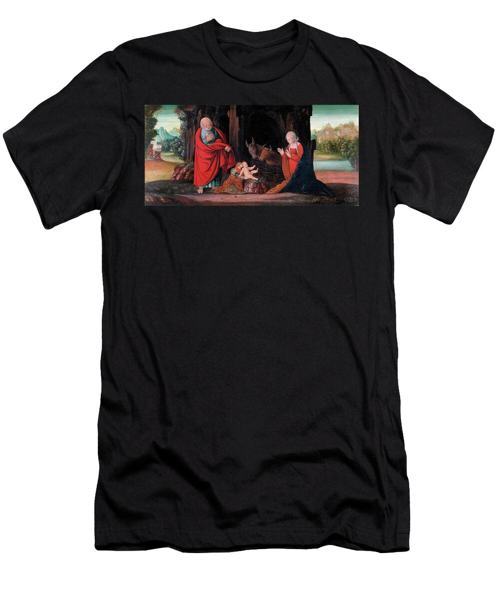 Bernardino Butinone Ca1450 Treviglio Before 1510 the Nativity 1493 Tempera and Oil Bernardino Butinone 1450 C 1507 T-Shirt