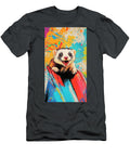 Cheerful Ferret in Vibrant Colors Cortez Schinner T-Shirt