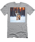 Coyote in Snowy Forest Buddy Marleybea T-Shirt