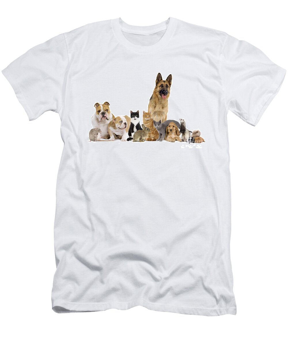 Domestic Mammal Pets Jean Michel Labat T-Shirt
