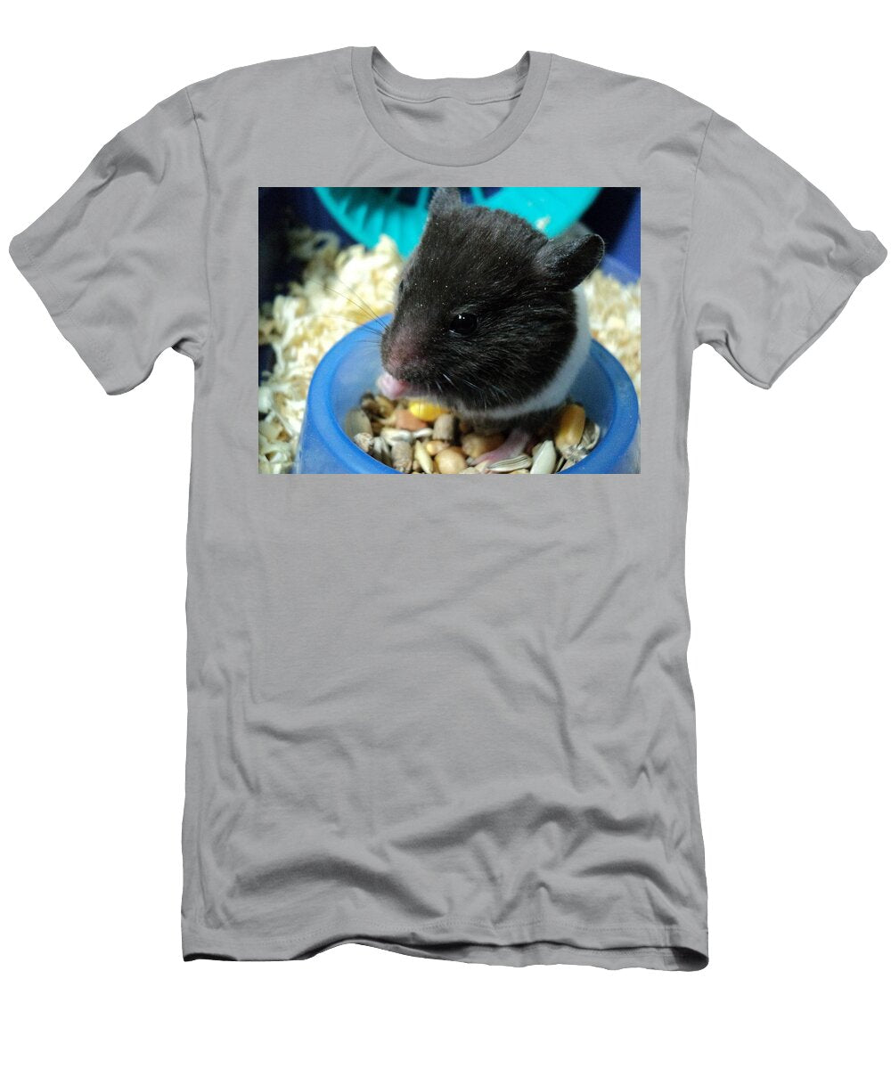 Hamster Eating in Cage Les Classics T-Shirt