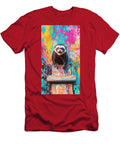 Happy Ferret in Vibrant Colors Cortez Schinner T-Shirt