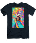 Happy Ferret on a Colorful Slide Cortez Schinner T-Shirt