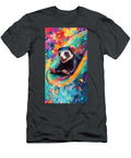 Joyful Ferret on a Colorful Slide Cortez Schinner T-Shirt