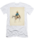 Man on Mule with Loaded Saddlebacks Francisco Fierro T-Shirt