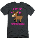 Miniature Donkey Mini Donkey Pet Donkey I Love Mini Donkeys Caio Jannah T-Shirt