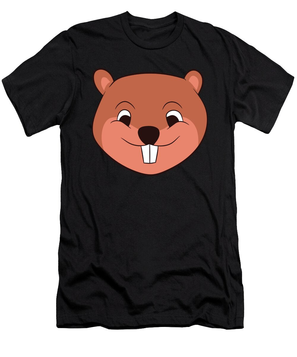 Sweet Beaver Kids Beaver Head Eq Designs T-Shirt