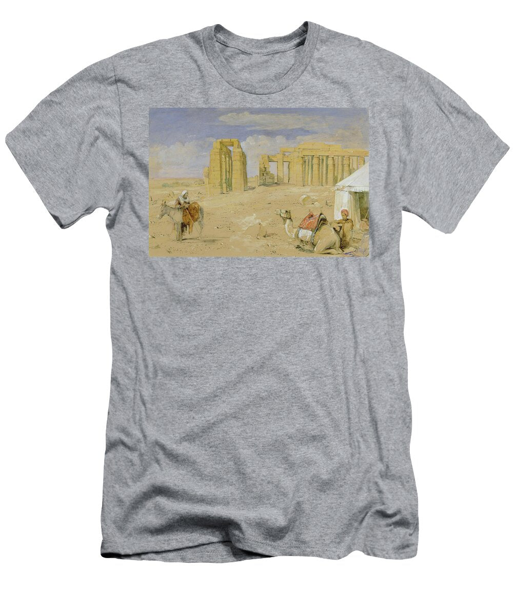 The Ramesseum At Thebes John Frederick Lewis T-Shirt