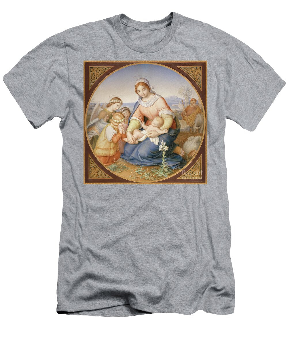 The Rest on the Flight Into Egypt 1855 Alexander Maximilian Seitz T-Shirt