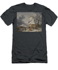 Winter Landscape with Figures George Morland T-Shirt